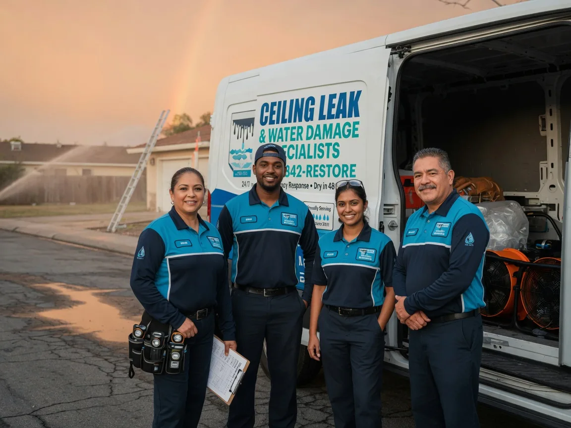 Ceiling Leak Cleanup company in Prescott, WA