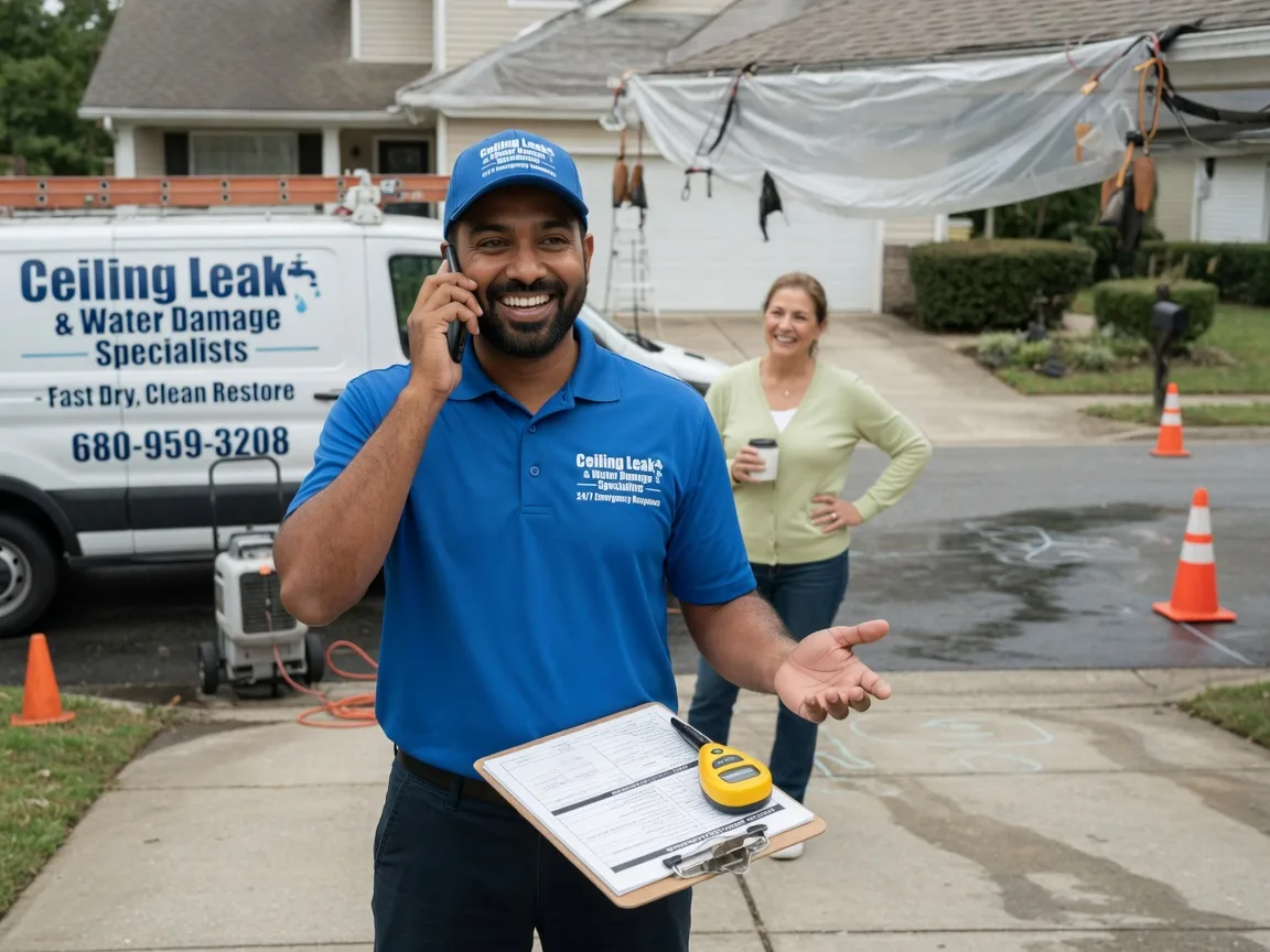 Ceiling Leak Cleanup Prescott, WA FAQs